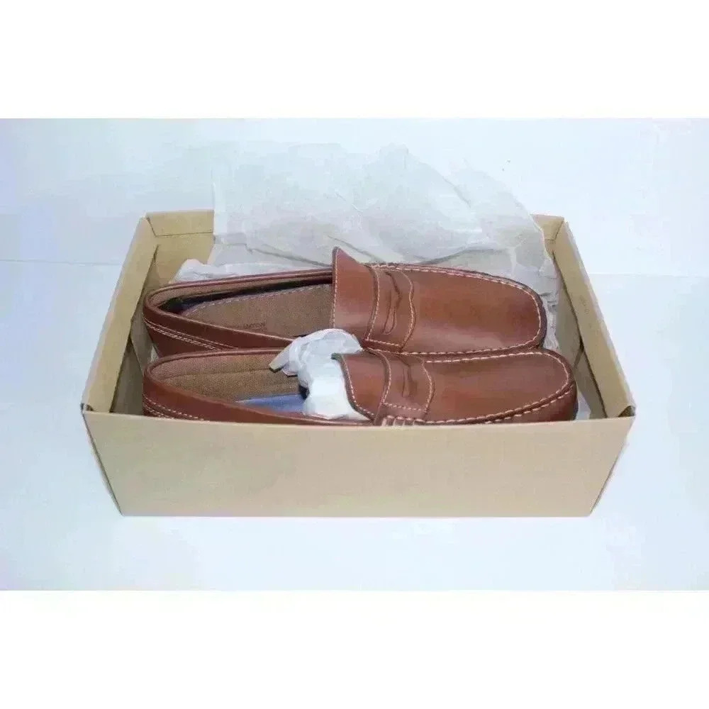 Stone Canyon Footwear Loafer Faux Leather Easy Slip On‎ Men's Shoe Size 10.5 NIB - Picture 3 of 11